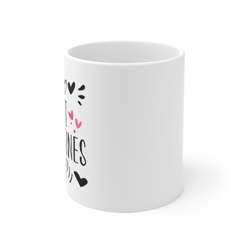 My first valentines day Mug, Lovers Mug, Valentine's day gift idea, Boyfriend / Girlfriend Mug, Cute Mug - 4Lovebirds