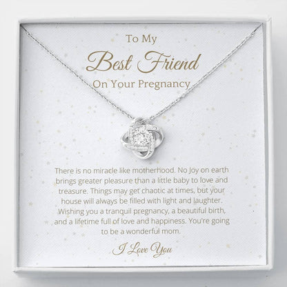 New Mom Gift (1) Lovely Knot Necklace - 4Lovebirds