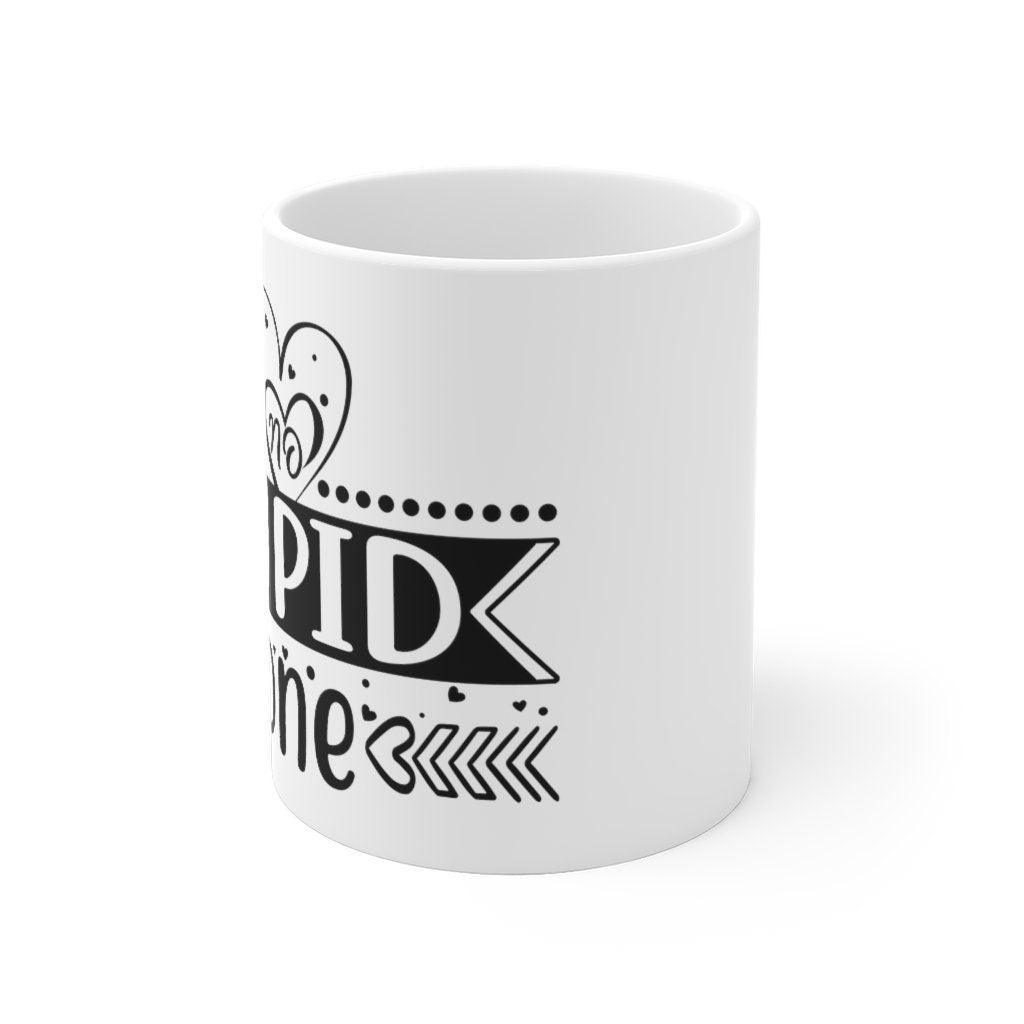 No cupid zone Mug, Funny matching Mug, Gift for Couples, Valentine Mug, Boyfriend and Girlfriend Mug - 4Lovebirds