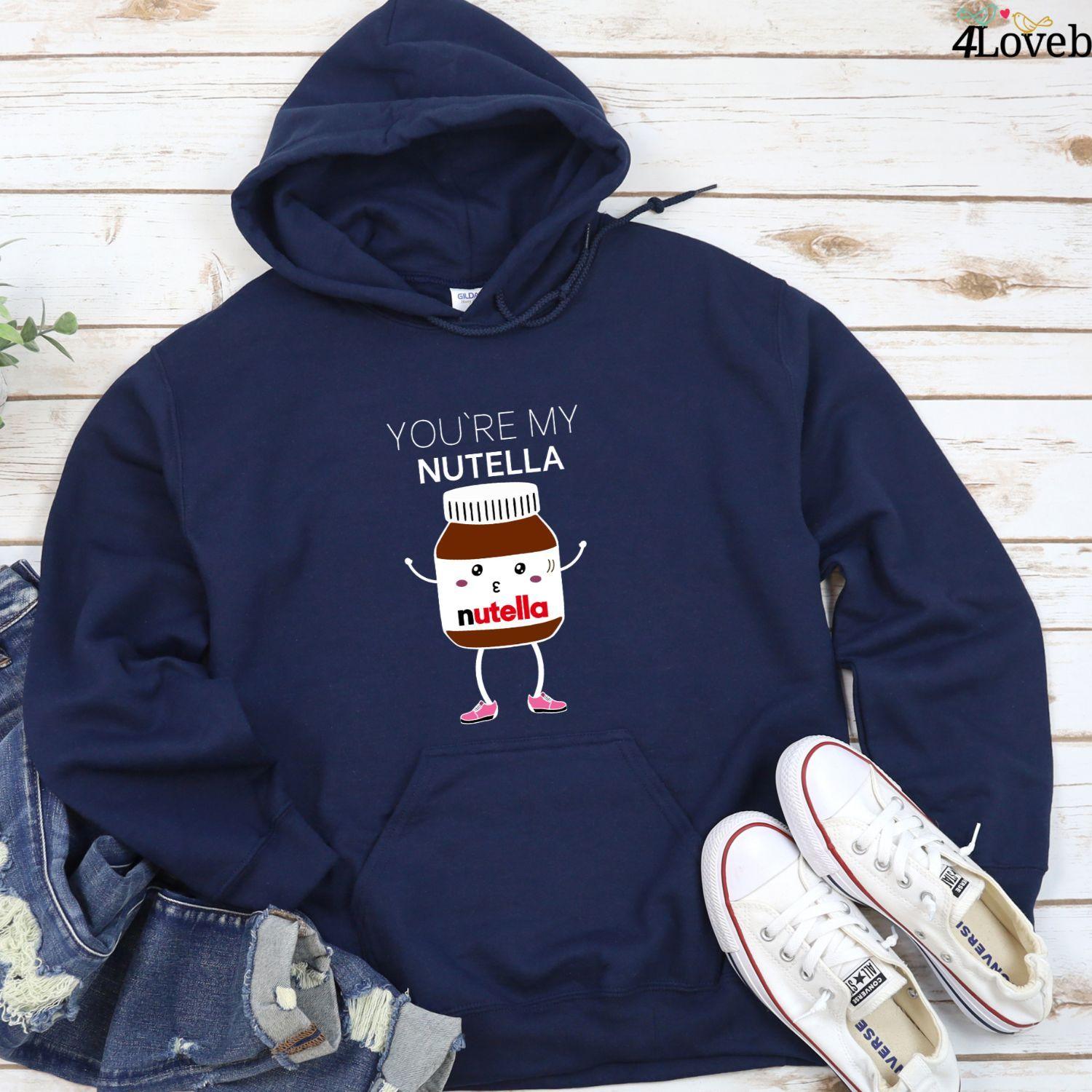 Nutella & Bread Fans' Matching Sets - Celebrate Love - Perfect Duo Outfits for Couples - 4Lovebirds