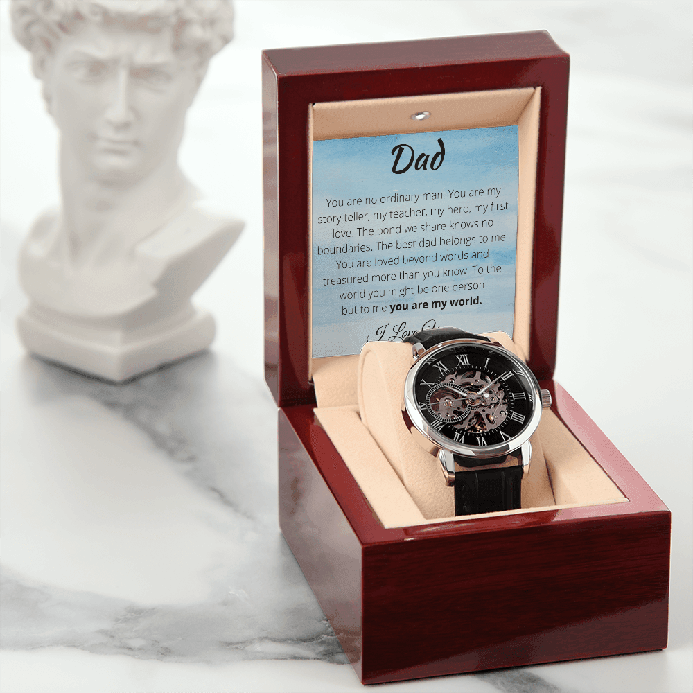 Our Bond From Dad Engraved Watch Gift for Son From Dad, Son's Birthday,  Graduation, Christmas Gift for Son, Sentimental Gift Watch - Etsy