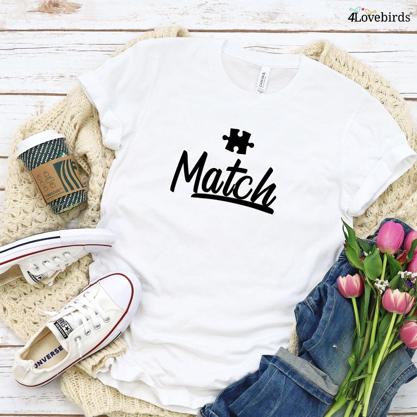 Perfect Match Puzzle Outfits for Couples - The Missing Piece - 4Lovebirds