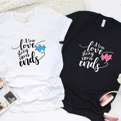 Perfect Valentine's or Anniversary Gift - True Love Story Matching Set: Hoodies, Shirts, Sweatshirts - 4Lovebirds