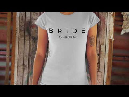 Custom Matching Couple Set: Charming Bride & Groom EST. Ensemble - Ideal Wedding Present