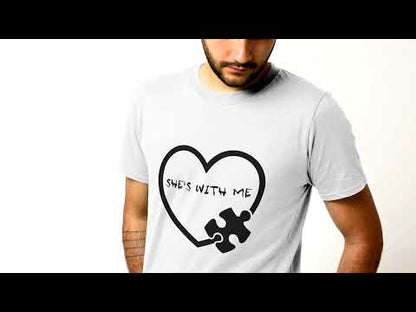 Valentine's Day Matching Outfits Set - Cute 'She's With Me & I'm With Him' for Couples