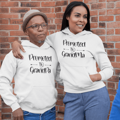 Promoted to Grandpa & Grandma: Matching Outfits for Grandparents - 4Lovebirds
