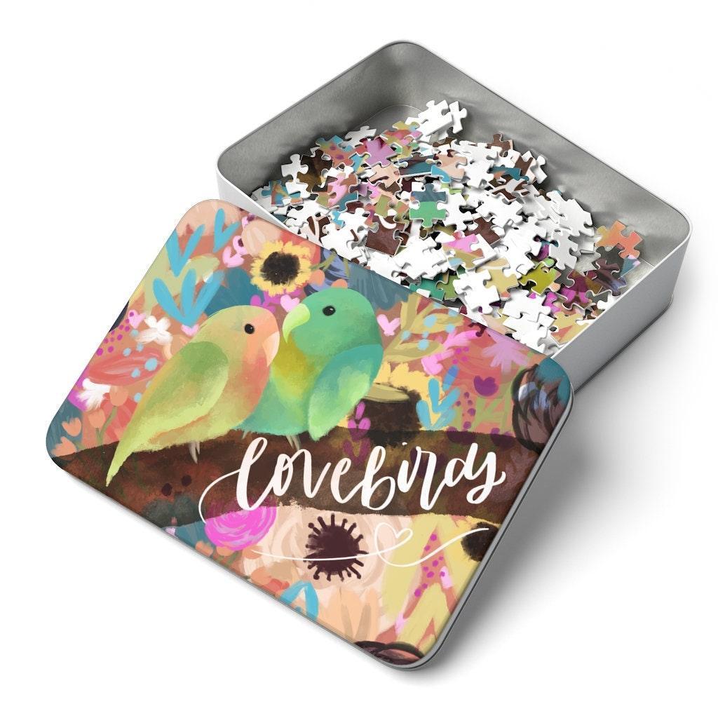 Puzzle For Adults - Lovebirds Puzzle, Great Christmas Gift for Couples, Friends Date Night, Routine Breaker, Girlfriend or Boyfriend - 4Lovebirds