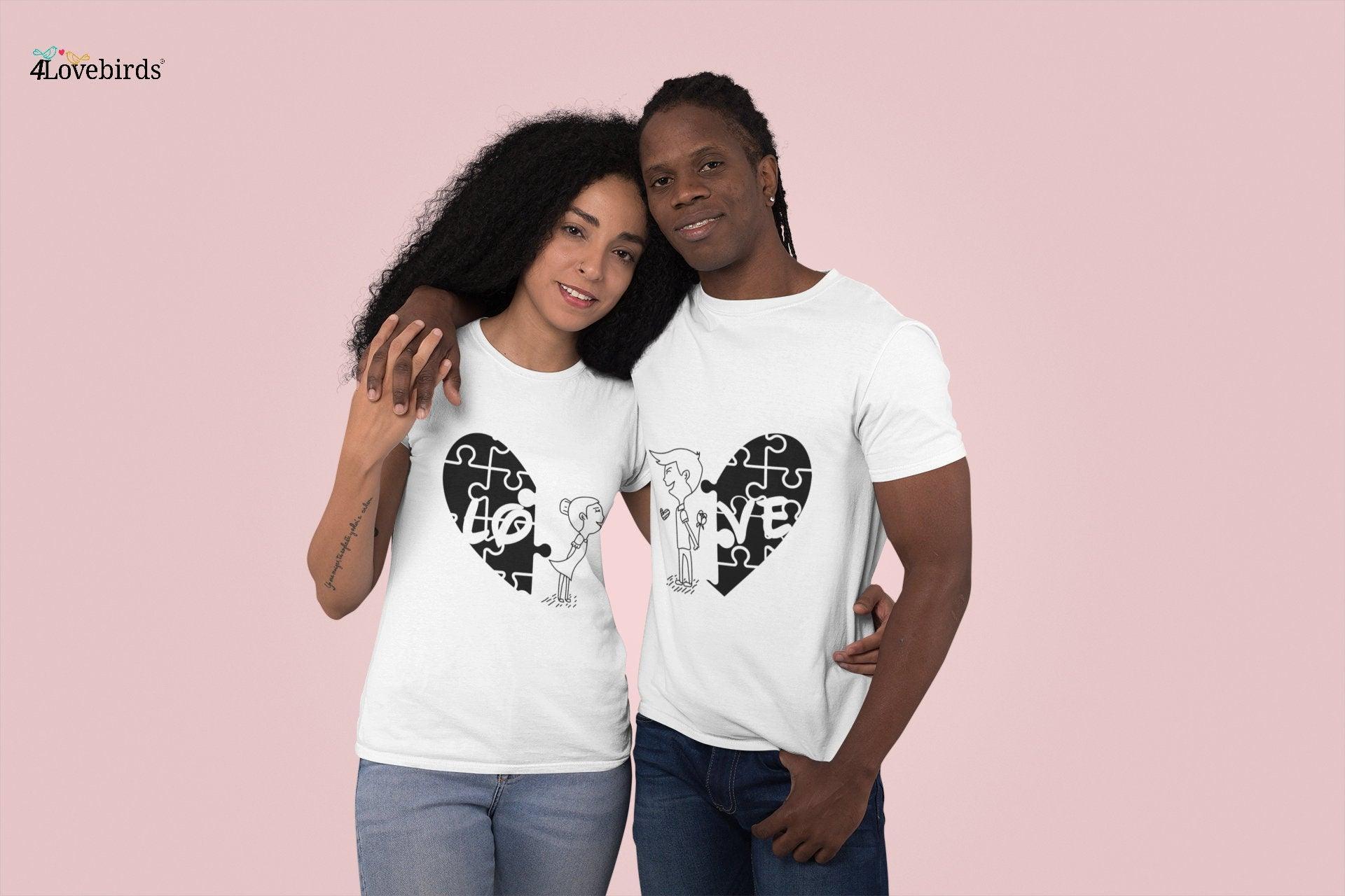 Gorgeous Matching Couple T Shirts Cute Matching T-shirts For