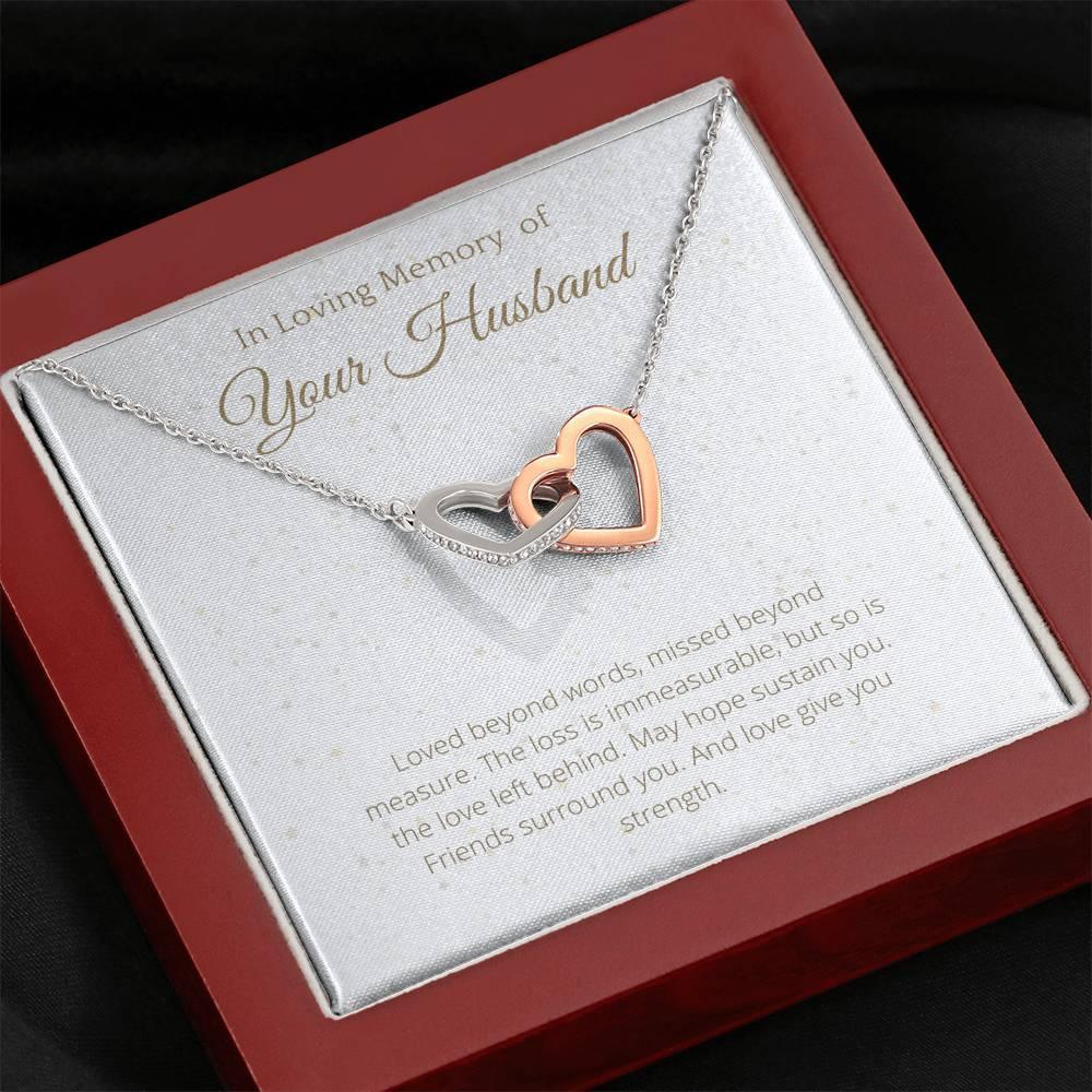 Sentimental Gift (1) Interlocking Hearts - 4Lovebirds