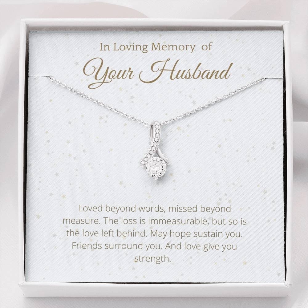 Sentimental Gift (1) Ribbon Necklace - 4Lovebirds