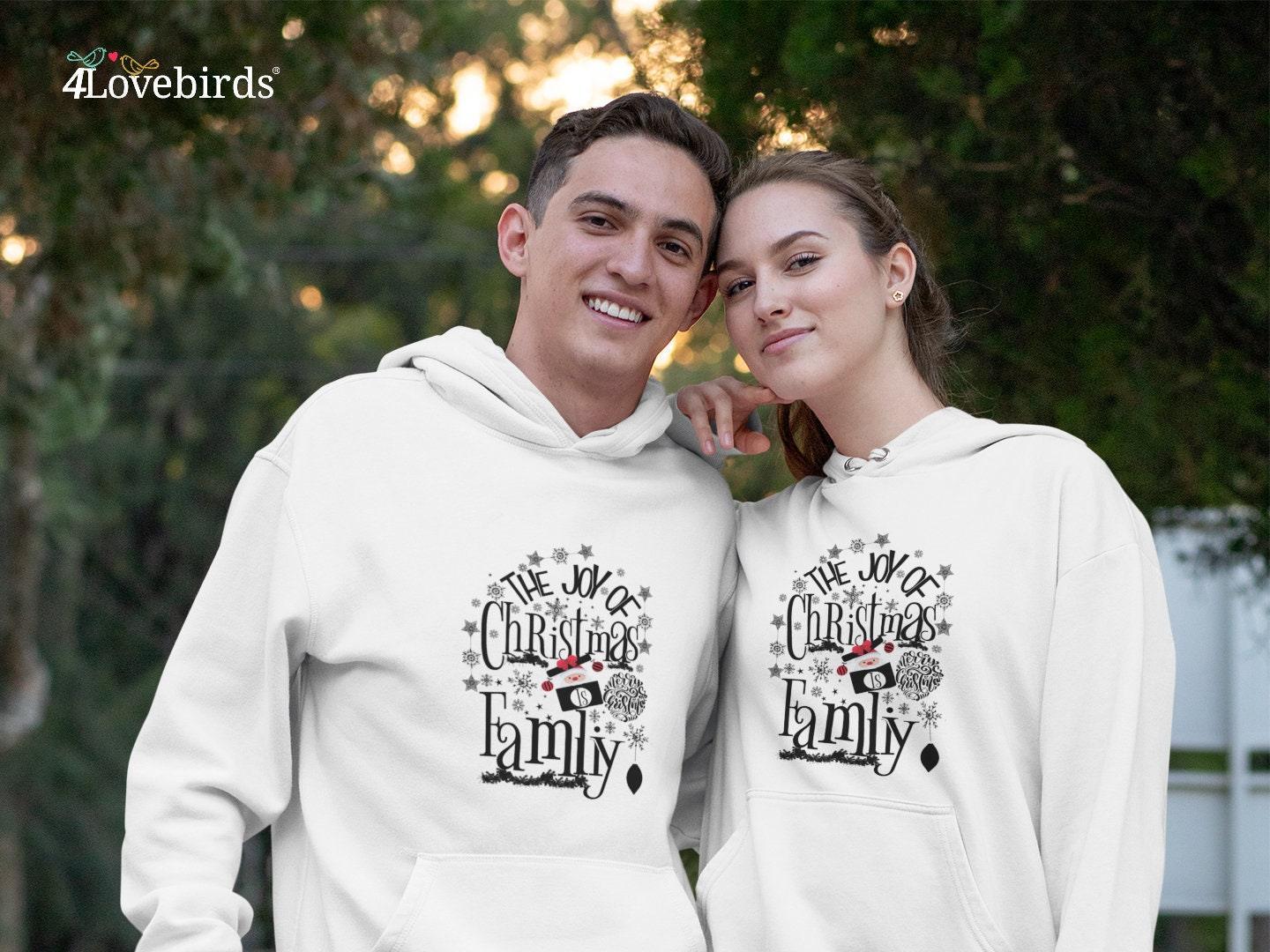 The Joy Of Christmas Is Family Matching Hoodie, Christmas Matching Shirts, Christmas Holiday Shirts, Family Christmas Shirts Funny, Gifts - 4Lovebirds