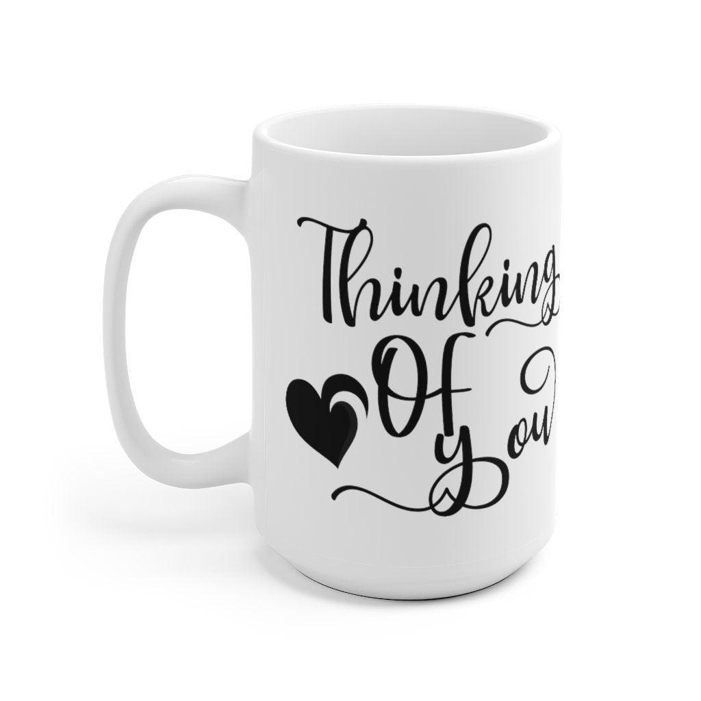 Thinking of you Mug, Lovers matching Mug, Gift for Couples, Valentine Mug, Boyfriend / Girlfriend Mug, Cute Mug - 4Lovebirds
