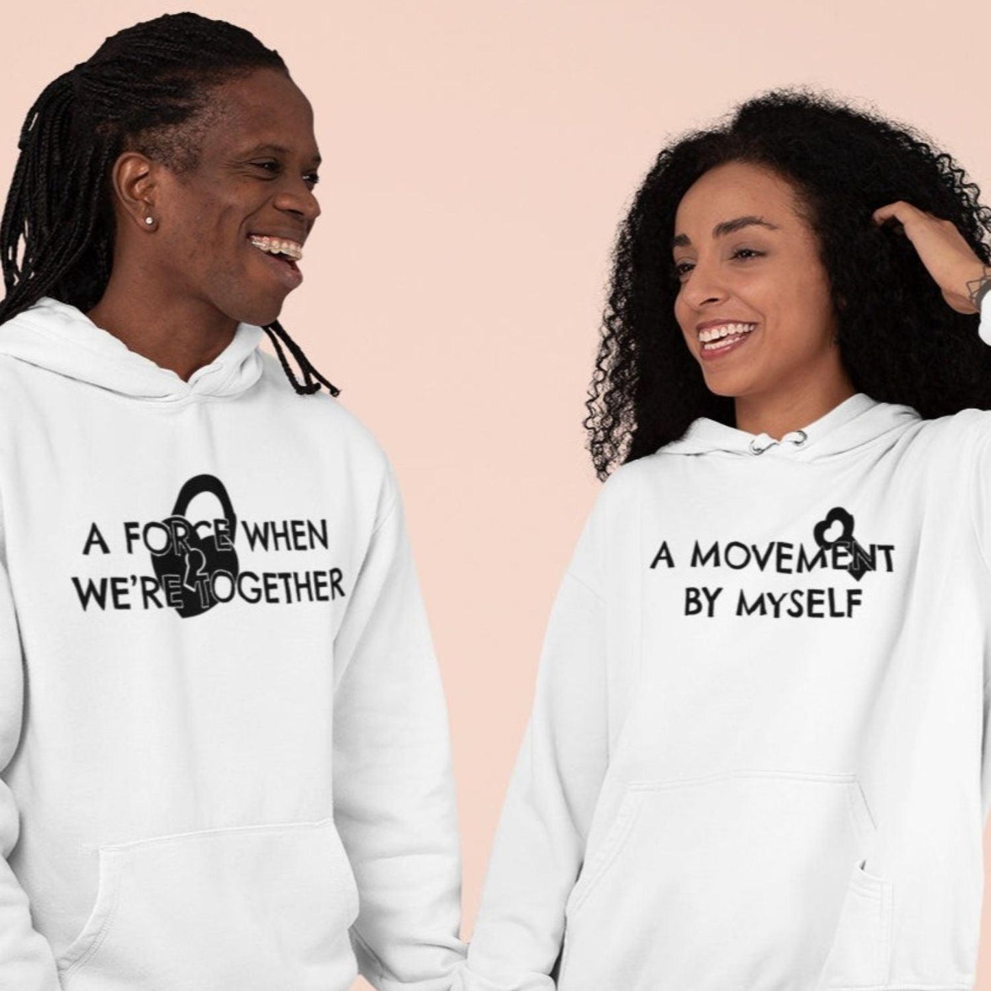 Together We're Unstoppable: Matching Outfits for Couples - Anniversary, Valentine's Day & Wedding Gifts - 4Lovebirds