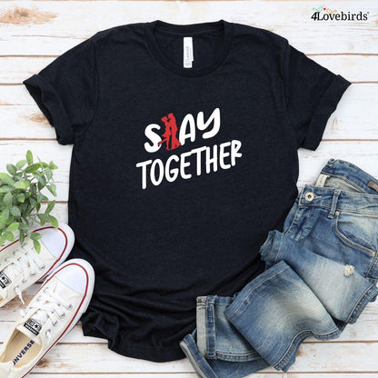 Travel Together & Stay Together - Adorable Couples Matching Set Outfits - 4Lovebirds