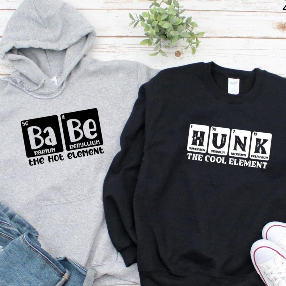 Valentine Gift: Babe & Hunk Matching Outfits - Cool & Hot Elements! - 4Lovebirds