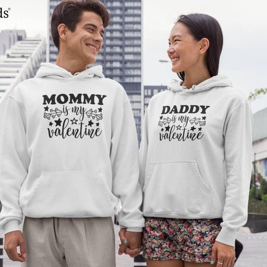 Valentine's Day Gift for Couples: Matching Set - Daddy & Mommy is My Valentine!" - 4Lovebirds