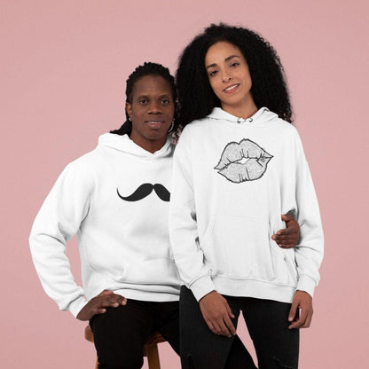 Valentine's Day Matching Set: Lipstick Mustache, Honeymoon Outfit & More! - 4Lovebirds