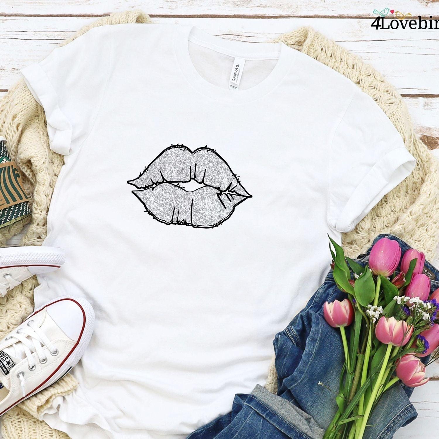 Valentine's Day Matching Set: Lipstick Mustache, Honeymoon Outfit & More! - 4Lovebirds