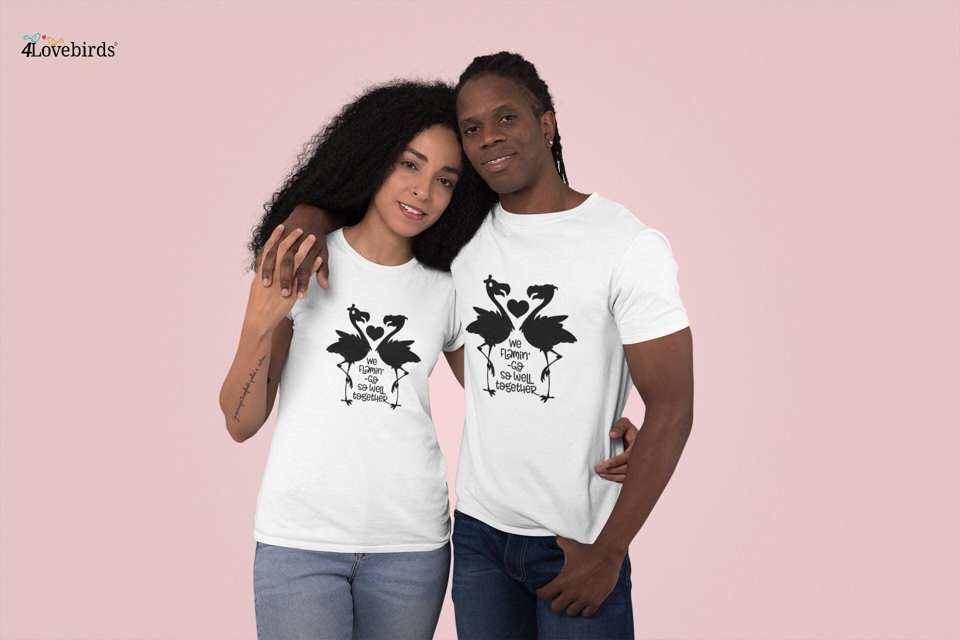 Fremmedgørelse rent faktisk læser We Flamingo so well together Hoodie, Funny T-shirt, Gift for Couples, –  4Lovebirds