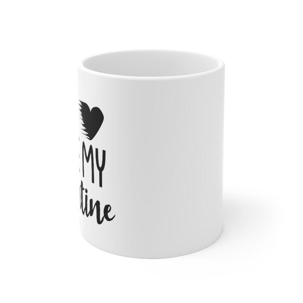 You are my valentine Mug, Lovers matching Mug, Gift for Couples, Valentine Mug, Boyfriend / Girlfriend Mug, Cute Mug - 4Lovebirds