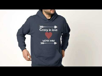 Crazy in Love With You Matching Outfits: Gifts for Couples, Valentine Ensemble, BF/GF