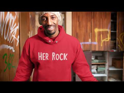 Matching Set: His Rock & Her Peace Sweatshirts - Gift for Couples, Boyfriend & Girlfriend Outfit