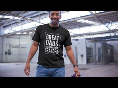 Great Dads Get Promoted To Grandpa/Grandma Cute Matching set for New Grandparents